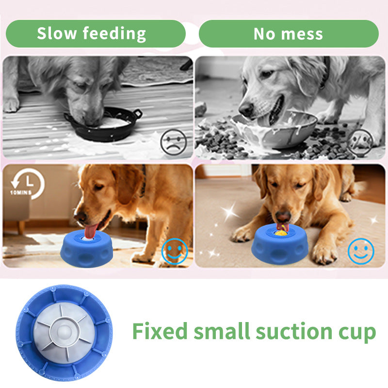 Dog Liquid Lick Bow Dog Slow