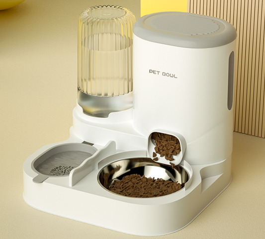 Model Water and Food Combined Feeding Device For