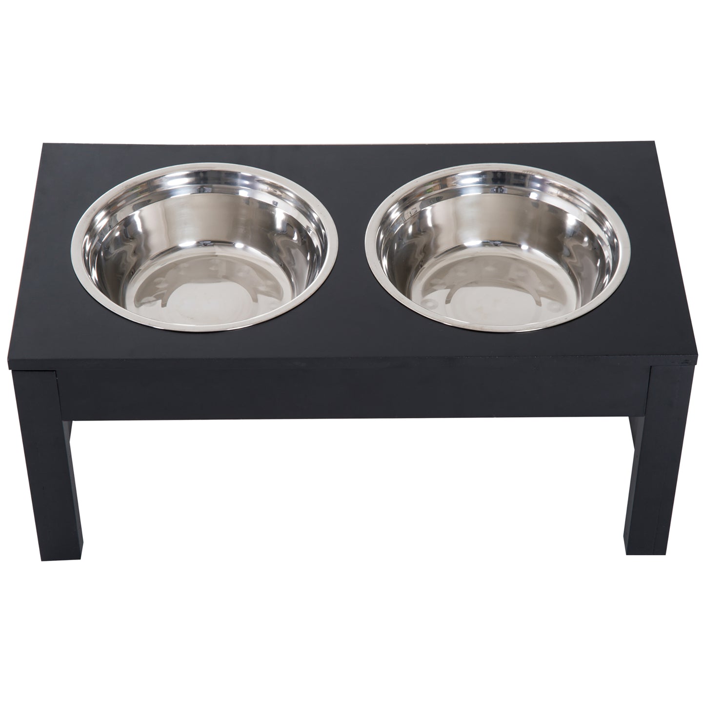 23" Modern Decorative Raised Dog Bowls