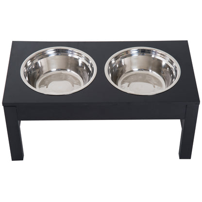 23" Modern Decorative Raised Dog Bowls