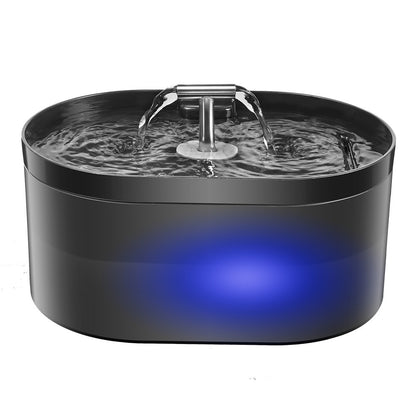 T-shaped Dual-spout Pet Water Fountain
