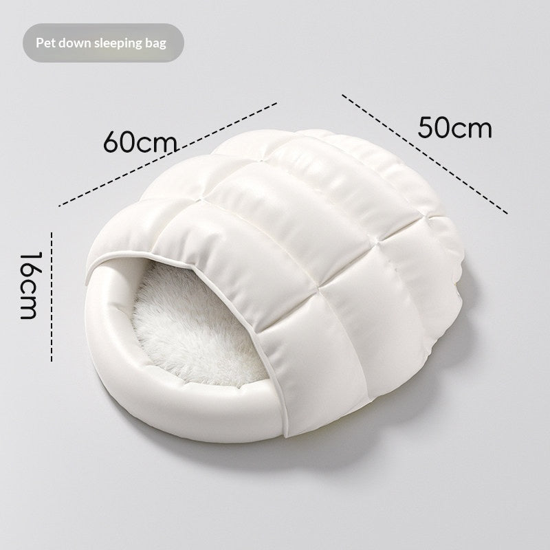 Warm Thickened Down Cat Sleeping Bag