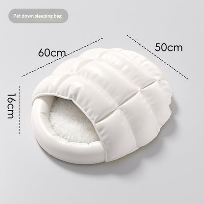 Warm Thickened Down Cat Sleeping Bag