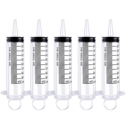 5Packs 100Ml Syringe for Industrial