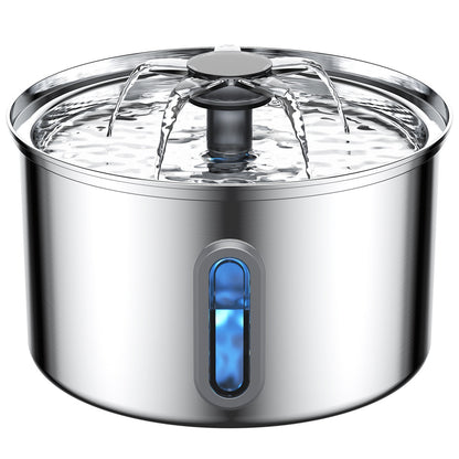 Pet Water Fountain 304 Stainless Steel Cat Water