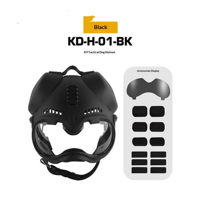 K9 Tactical Canine Head Mask Training Goggles Protective