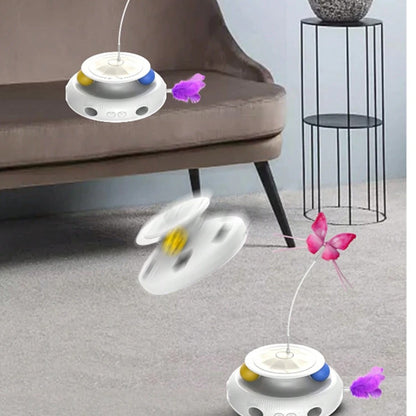Multifunctional Electric Cat Toy Interactive Cat Toy Indoor