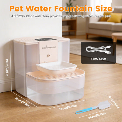 Smart Pet Water Fountain Automatic Cat Water Dispenser