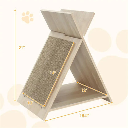 Multi-Functional Cat Scratcher