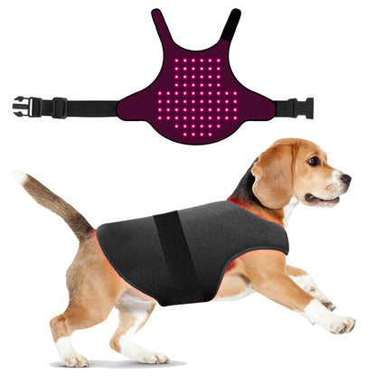 Portable Led Backrest Therapy Belt for Pets