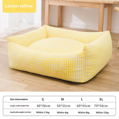 Small Dog & Cat Durable Kennel Winter Warm