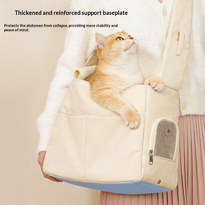 Pet Cat Carrier Portable for Outdoor Travel