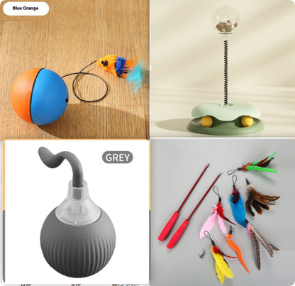 Cat Toys Mouse Teaser Ball Funny Moving Toy