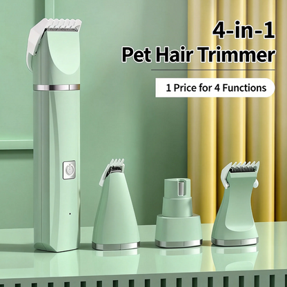 4-In-1 Pet Grooming Kit for Small Dogs Cats