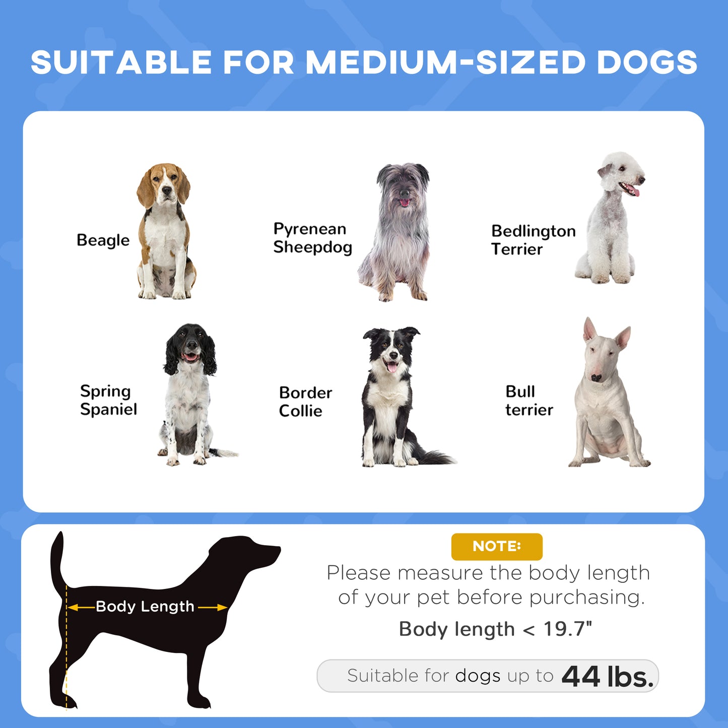Elevated Portable Dog Cot Pet Bed with Uv
