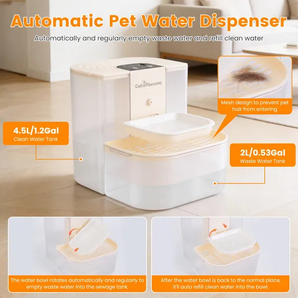 Smart Pet Water Fountain Automatic Cat Water Dispenser