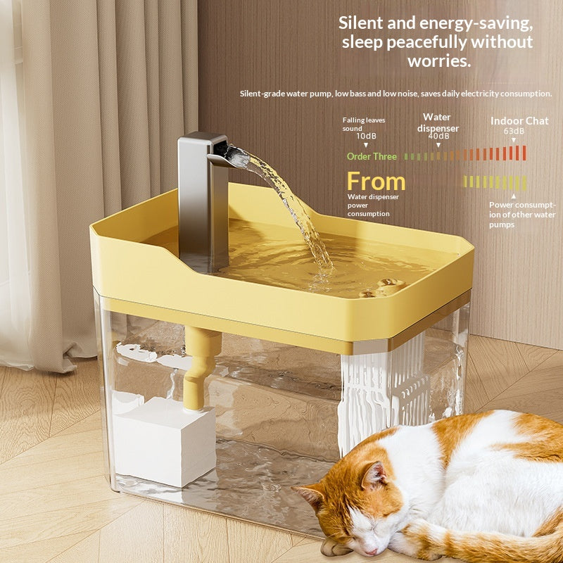 Cat Water Fountain Automatic Filtration and Circulation Feeder