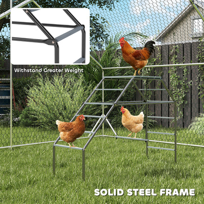 Chicken Coop Perches with Adjustable Swing