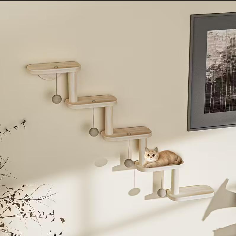 Diy Modular Cat Wall Climbing Frame
