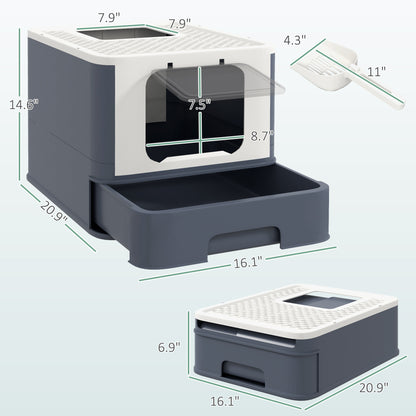 Cat Litter Box with Lid