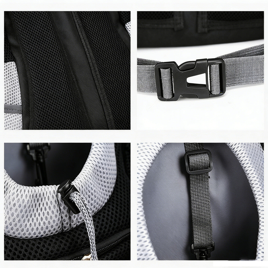 Pet Dog Carrier Puppy Travel Mesh Backpack Front