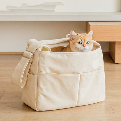 Pet Cat Carrier Portable for Outdoor Travel