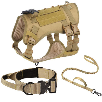 Tactical Vest for Big Dogs Outdoor Splash