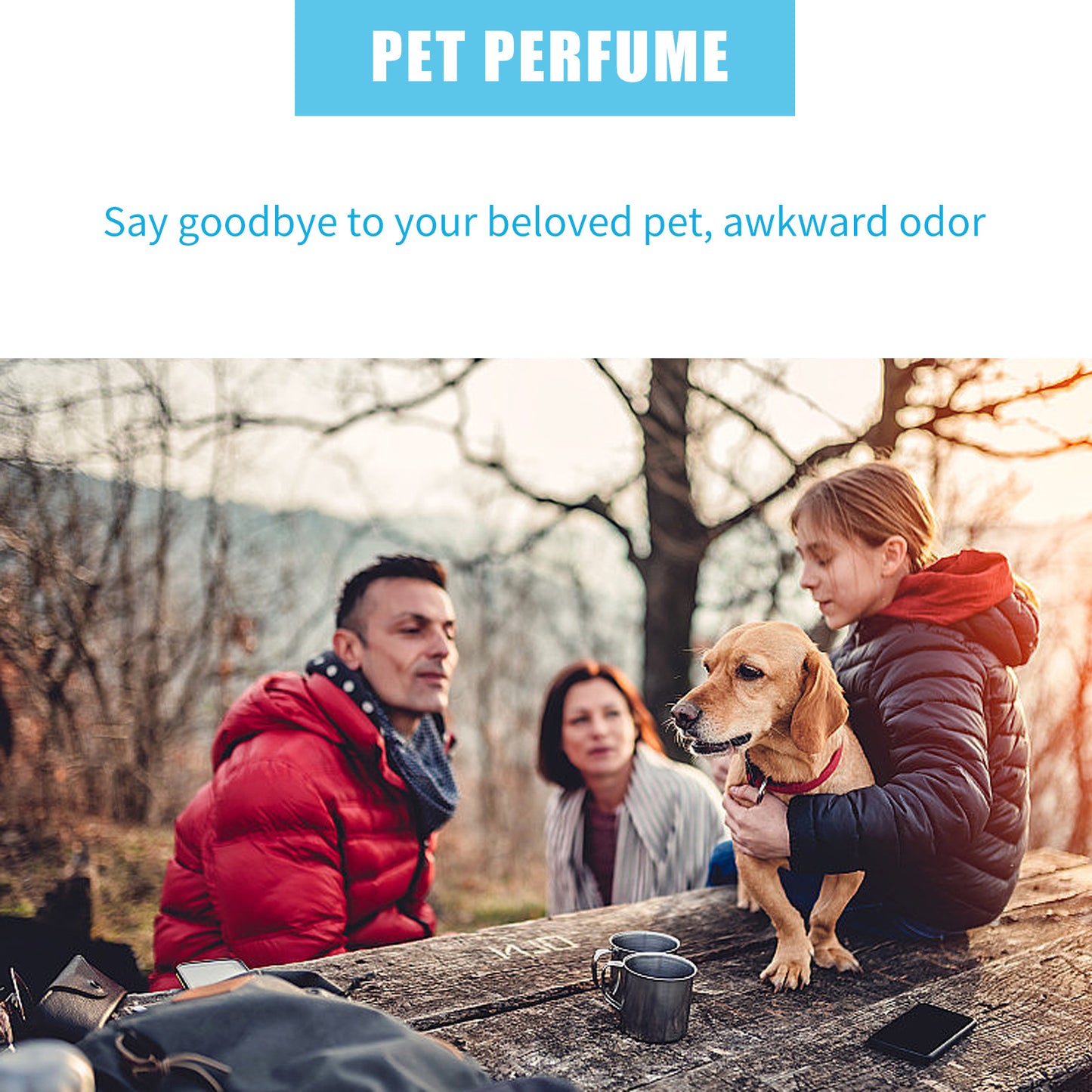 Deodorizing and Fragrant Pet Perfume for Cats And
