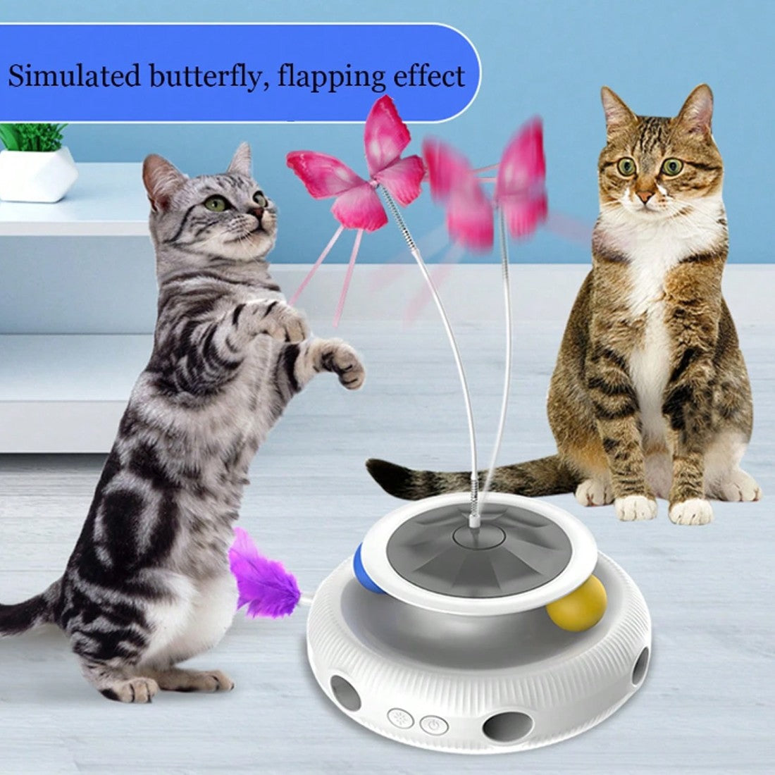 Multifunctional Electric Cat Toy Interactive Cat Toy Indoor