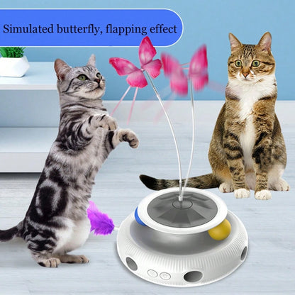 Multifunctional Electric Cat Toy Interactive Cat Toy Indoor