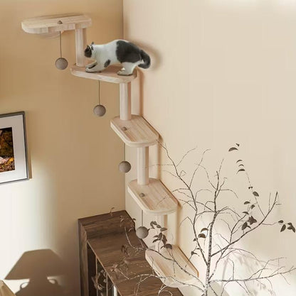 Diy Modular Cat Wall Climbing Frame