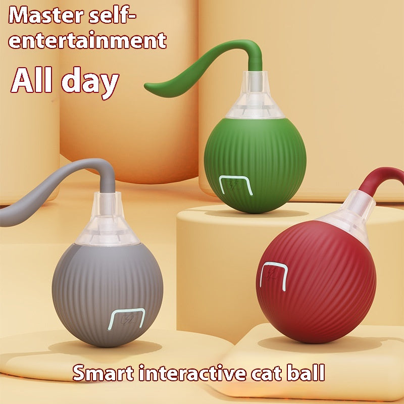 Interactive Cat Toy Ball Super Drive Cat Rolling