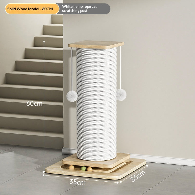 Cat Scratch Post and Cat Tree Combo