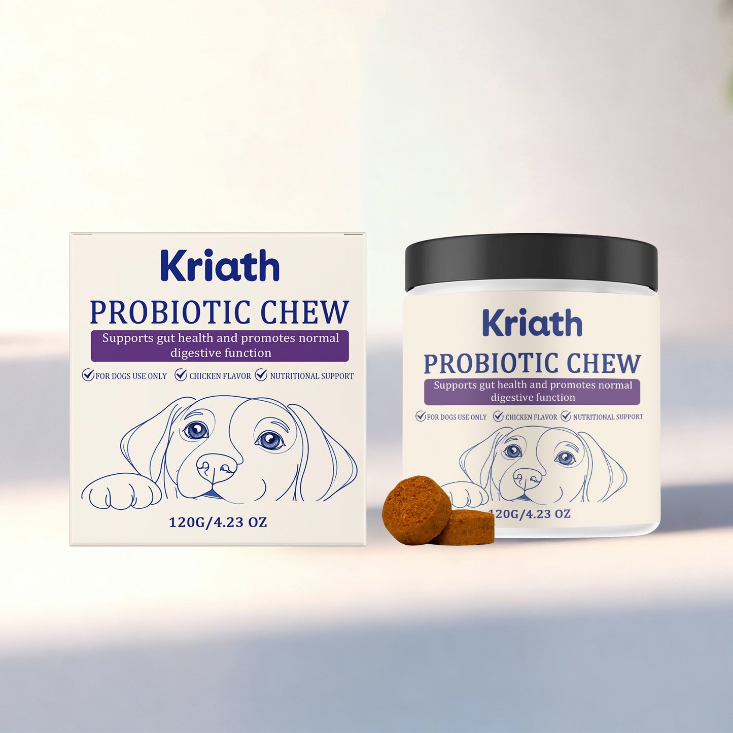 Gentle Formula for Daily Pet Carechewable Tablets For