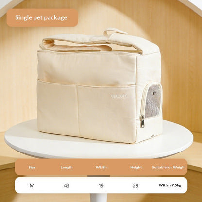 Pet Cat Carrier Portable for Outdoor Travel