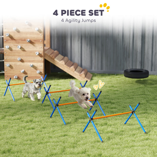 4 Pieces Dog Agility Equipment