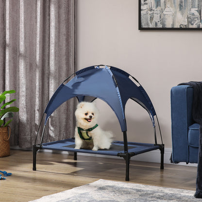 Elevated Portable Dog Cot Pet Bed with Uv