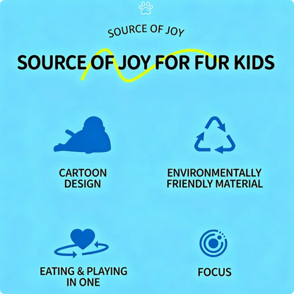 Interactive Treat Dispensing Toy for Cats and Dogs