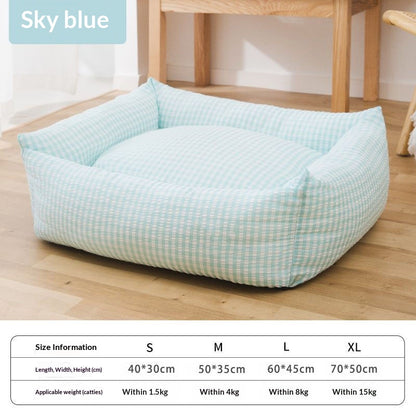Small Dog & Cat Durable Kennel Winter Warm