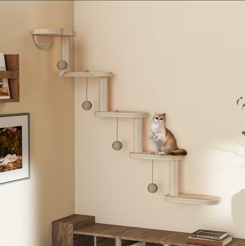 Diy Modular Cat Wall Climbing Frame