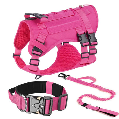 Tactical Vest for Big Dogs Outdoor Splash