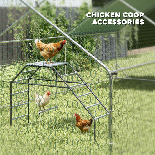 Chicken Coop Perches with Adjustable Swing