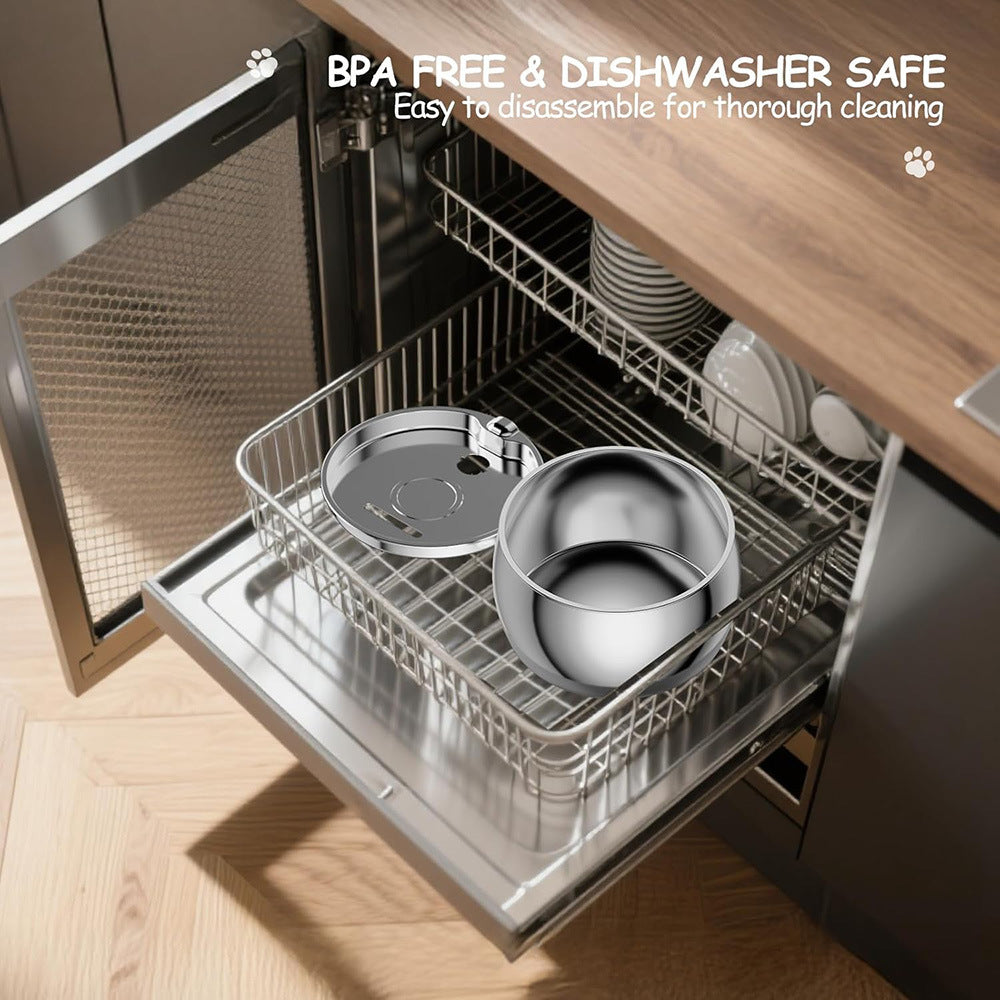 Round Stainless Steel Activated Carbon Filtered Water Dispenser