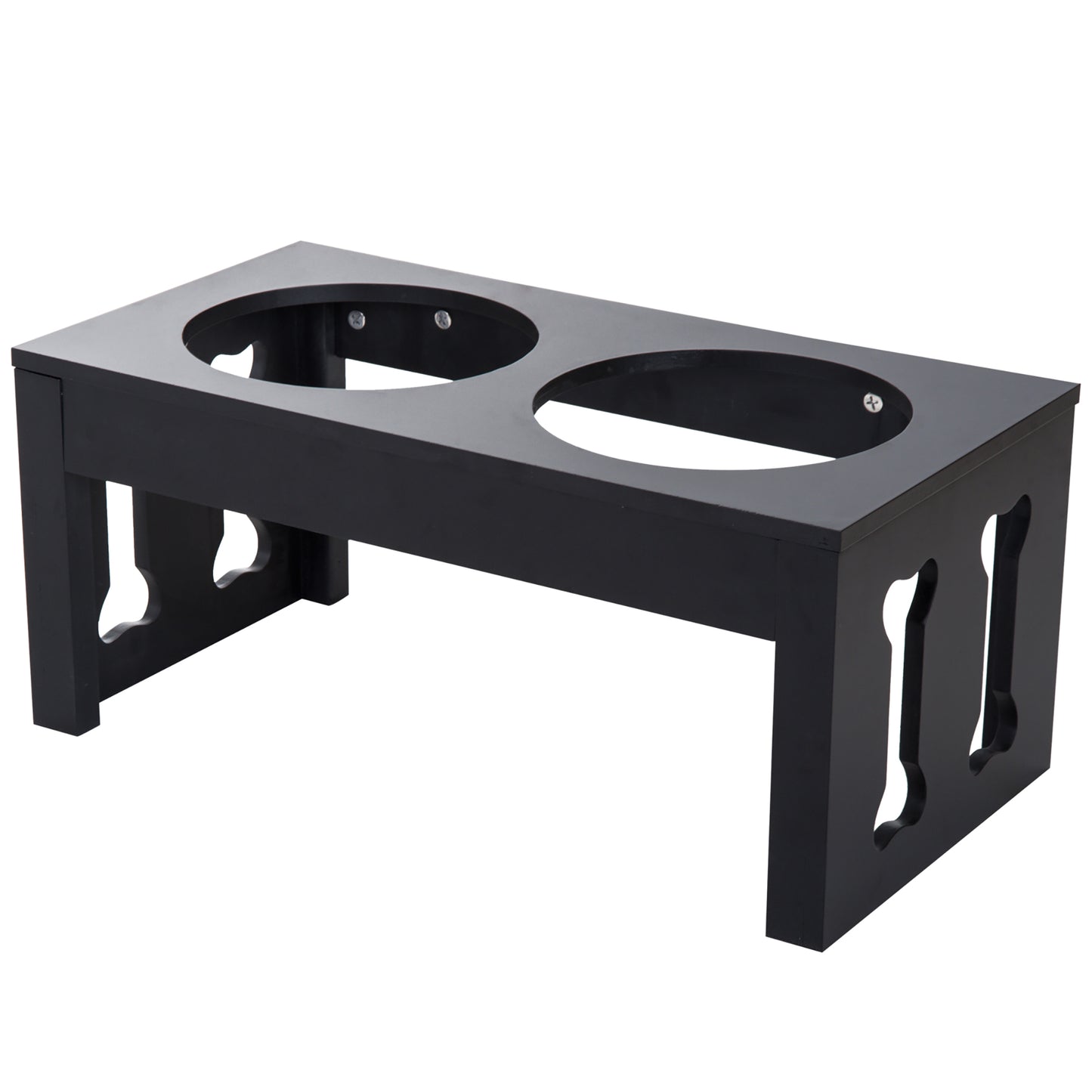 23" Modern Decorative Raised Dog Bowls