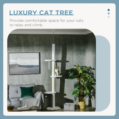 8.4' Floor to Ceiling Cat Tree