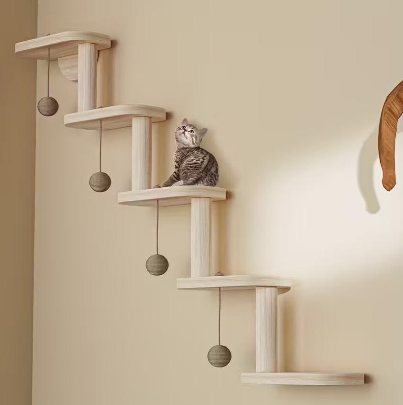Diy Modular Cat Wall Climbing Frame