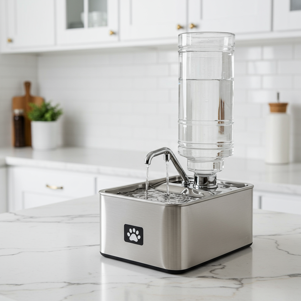 2000Ml Automatic Pet Water Fountain